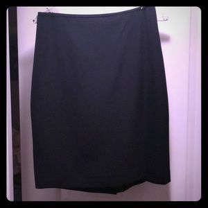 Anne Klein Navy Suit Skirt